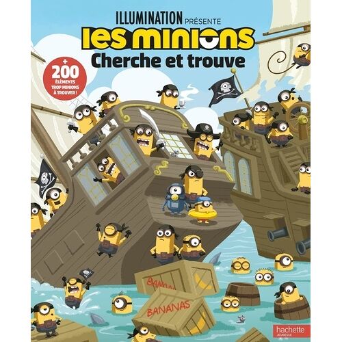 Les Minions Cherche Et Trouve - + 200 Éléments Trop Minnions À Trouver !