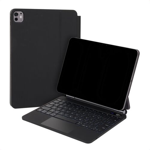 Accezz Clavier Bluetooth magnétique iPad Pro 11 (2025) M5 / (2024) M4 QWERTY / NL Noir