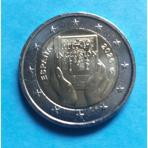 Espagne : 2 Euros 2026 "Inclusion"