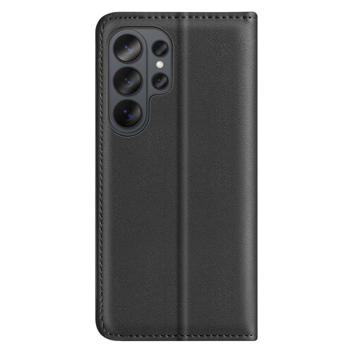 Étui Portefeuille pour Galaxy S26 Ultra Anti-RFID Compatible Charge Sans Fil Qi Dux Ducis Noir