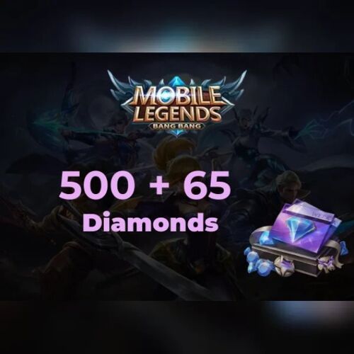 Mobile Legends 500 Diamonds + 65 Bonus Direct Top-Up - GLOBAL