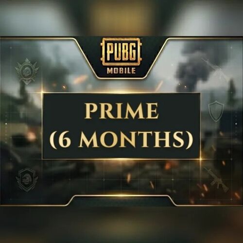PUBG Mobile - Prime (6 Months) Direct Top-Up - GLOBAL