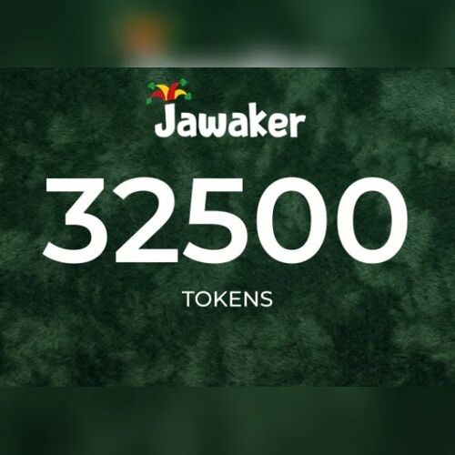 Jawaker - 32500 Token Direct Top-Up - GLOBAL