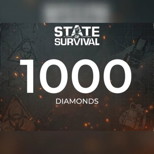 State of Survival - 1,000 Diamonds Direct Top-Up - GLOBAL