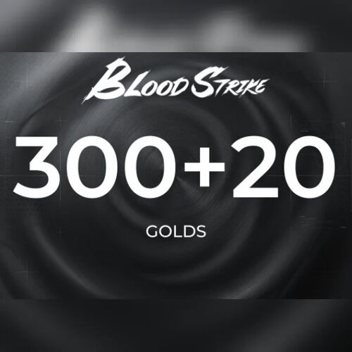 Blood Strike - 300 + 20 Golds Direct Top-Up - GLOBAL
