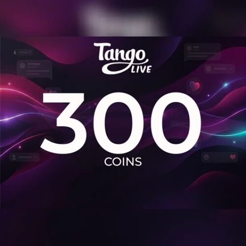 Tango - 300 Coins Direct Top-Up - GLOBAL