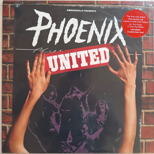 Phoenix ‎– United ( Edition Limitéee Crystal Clear Vinyl)
