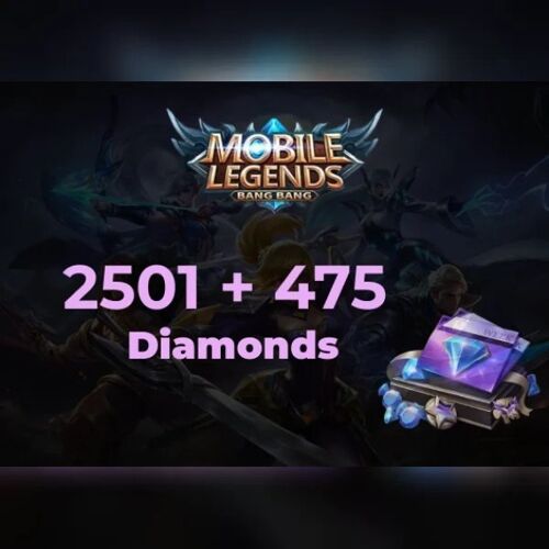 Mobile Legends 2501 Diamonds + 475 Bonus Direct Top-Up - GLOBAL