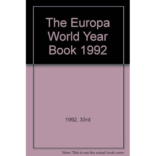 Europa World Year Book, 1992