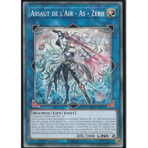 Carte Yu-Gi-Oh - Assaut De L'Air - As - Zéro - L26d-Frs34 - Commune -