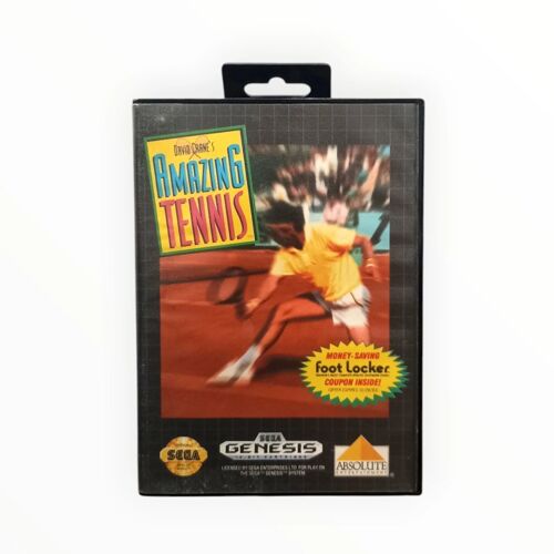 David Crane's Amazing Tennis Mega Drive USA complet