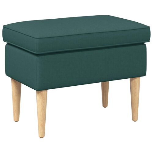 vidaXL Pouf 55 x 35 x 41 cm Contreplaqué 100 % polyester