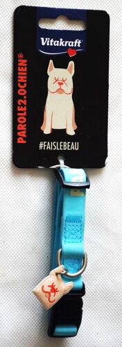 Collier - Parole De Chien - De Vitakraft Taille S – (9 Kg 20 À 30 Cm Maxi).