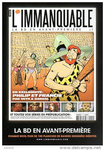 Flyer Abo. L'Immanquable N°1 - Ill. Philip Et Francis