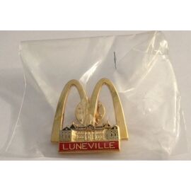 Pin'S Mc Donald'S Luneville Rouge - Numeroté - Signé Ballard