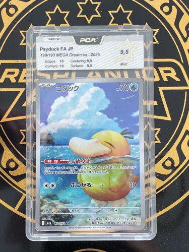 Carte Pokémon Gradée - Psyduck Fa Jp