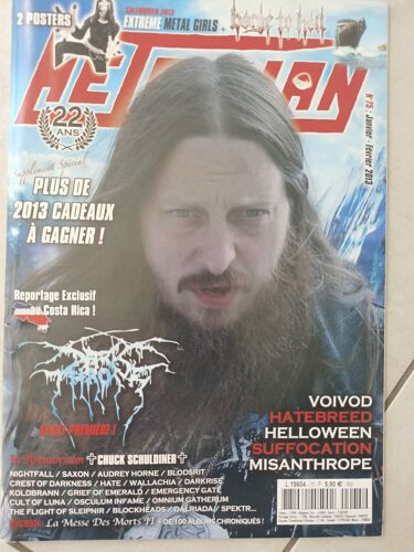Metallian Devil Driver Et Darkthrone Numéro 75 Et 79