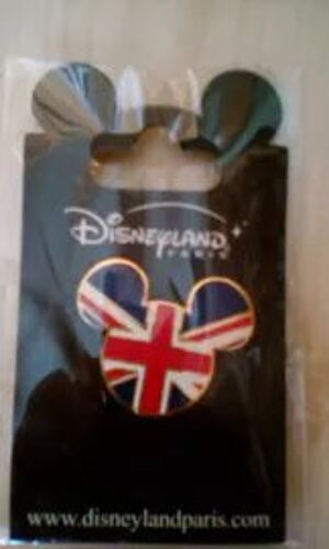 Pins Disneyland Paris Mickey Union Jack