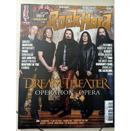 Rock Hard Dream Theater Numéro 161