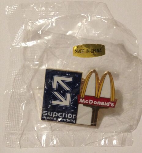 Pin'S Mc Donald'S - Superior Electrical Advertising / Signé The Pin Center (Usa)