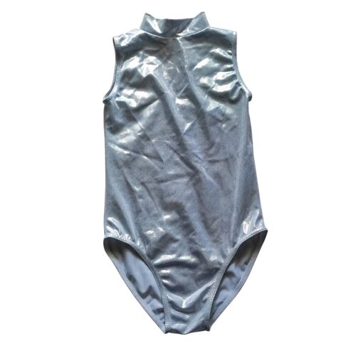 Justaucorps Argenté Métallisé 6-8 Ans