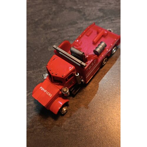 Camion miniature pompier welly