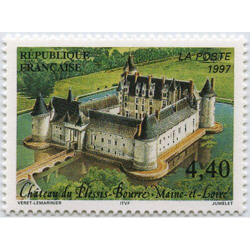 France 1997, Très Beau Timbre Neuf** Luxe Yvert 3081, Série Touristique, Chateau Du Plessis Bourré - Maine Et Loire.