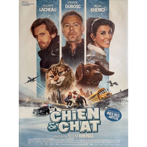 Affiche / Poster - Chien & Chat - 2024 - Reem Kherici - 120x160cm