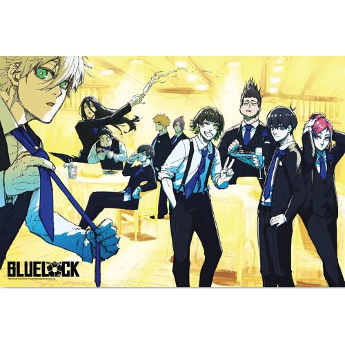 Affiche / Poster - Blue Lock - Isagi, Nagi, Bachira, Yukio - 61x91,5cm