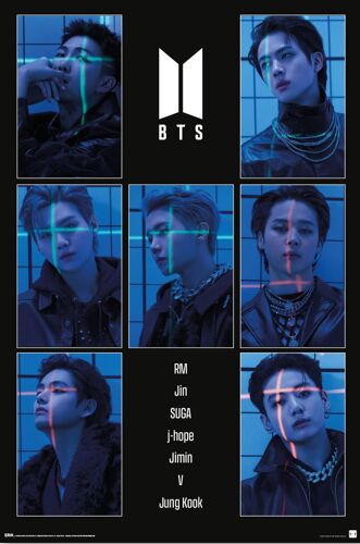 Affiche / Poster - Bts - Suga, Jung Kook - 61x91,5cm