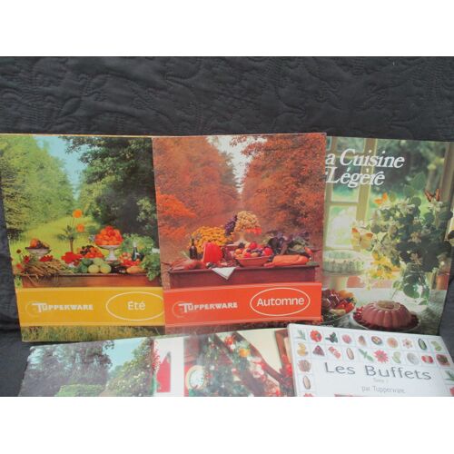Lot Livres Tupperware