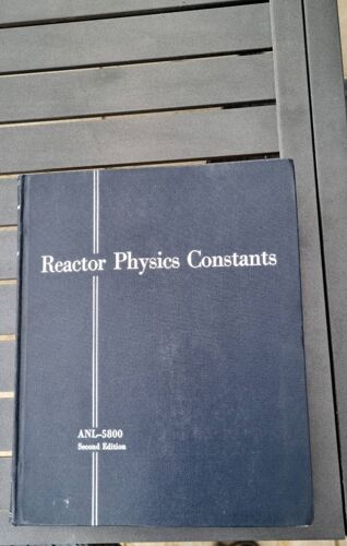 Reactor Physics Constants Anl-5800