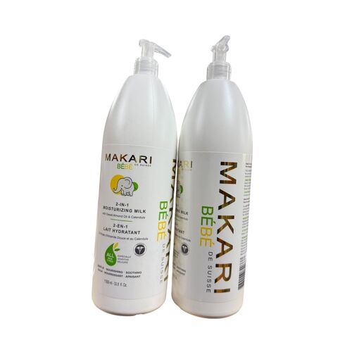 Makari Bebe Baby Cleansing Milk 1000ml 
