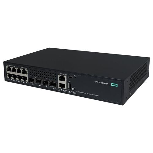 HPE Networking Comware 2150 8p 10M/100M/1G 2p SFP 1G 2p SFP+ 1G/10G - Commutateur - C3 - Géré - 8 x 10/100/1000Base-T + 2 x 1000Base-X SFP + 2 x 1 Gigabit/10 Gigabit SFP+ (liaison montante/empilage) - Montable sur rack