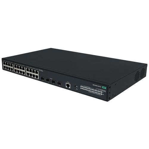 HPE Networking Comware 2050 24p 10/100/1000BT PoE+ 4p SFP 1G/2.5G 420W - Commutateur - Géré - 24 x 10/100/1000Base-T (PoE+) + 4 x 1/2.5GBase-T (PoE++) + 4 x 1/2.5GBase-X (uplink / stacking) - Montable sur rack - PoE++ (420 W)