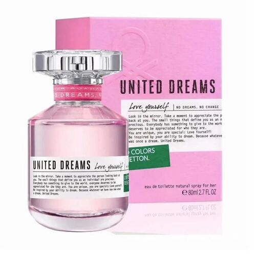 Benetton United Dreams Love Yourself Eau De Toilette Pour Femme 