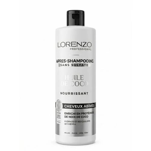 Apres Shampooing Coco Cheveux Abimes 500ml Lorenzo 