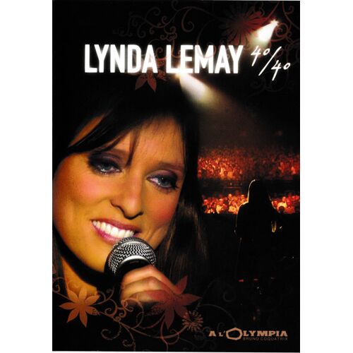 Dvd Du Concert De Linda Lemay À L'Olympia " 40/40 " 31 Titres 2007 Wea + Bonus