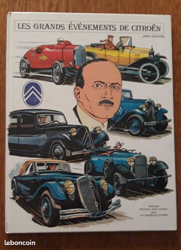 Les Grands Événements De Citroën Jean Graton Livre Bd