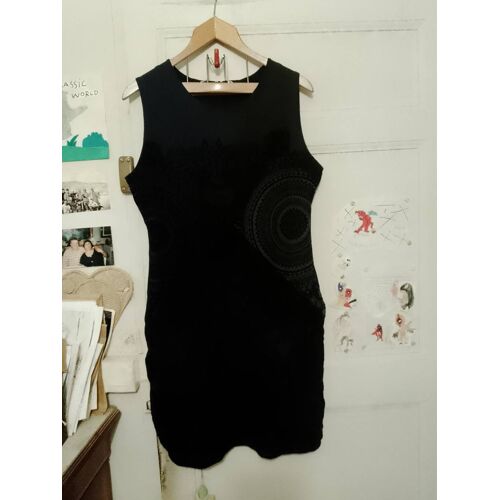Robe Noire/Marine 44 Xxl Desigual.