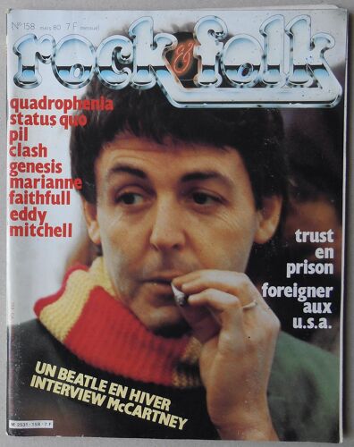 Rock & Folk N° 158