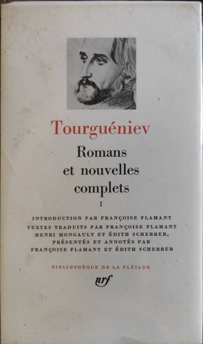 Tourgueniev - Romans Et Nouvelles Complets - La Pléiade 3 Tomes