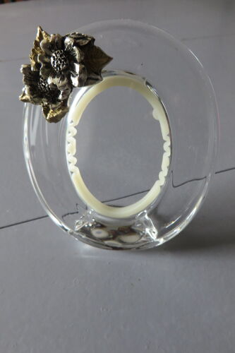 Cadre Photo Ovale En Cristal