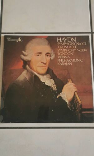 33 Tours Haydn Symphony N° 103 "Drum Roll" Vienna Philharmonic Karajan