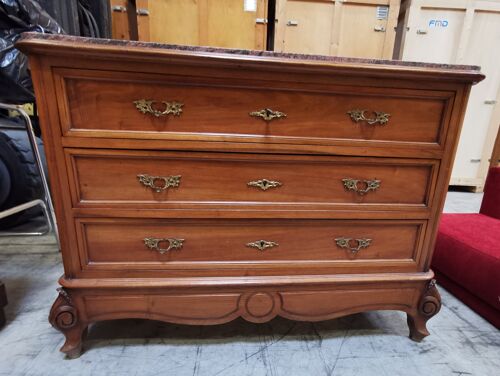Commode ancienne plateau marbre