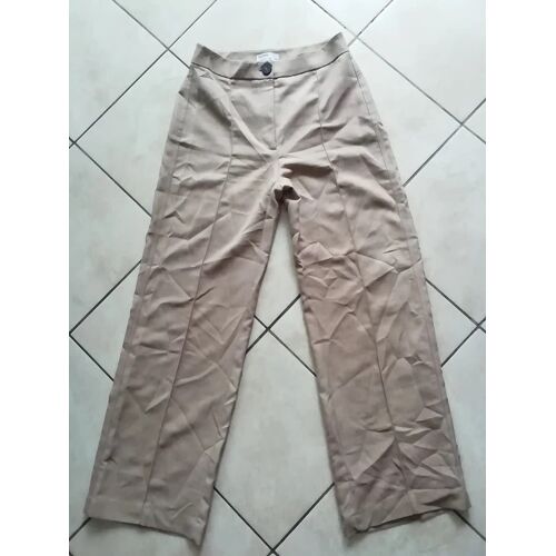 Pantalon À Jambes Larges Bershka Taille 38.
