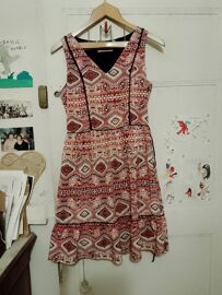Robe Multicolore 38 M Naf Naf.