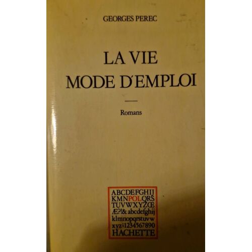 La Vie Mode D'Emploi Roman De G.Perec