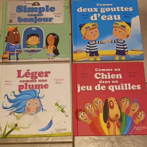 Lot N° 4 De 4 Livres Jeunesse : C Comme Ca .......Par Marc Levy Et Florent Béjut