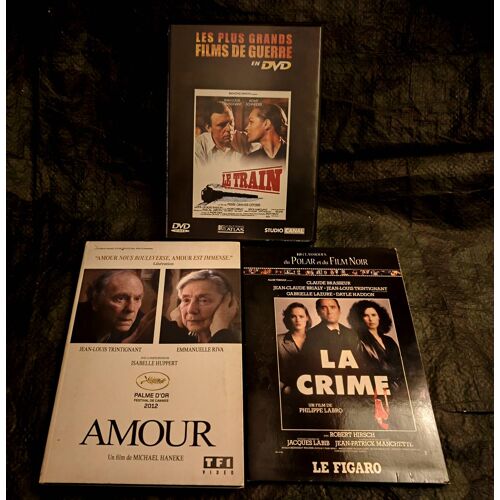 Jean-Louis Trintignant Pack 3 Films Dvd